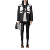 Veste réversible à motif check - Black
