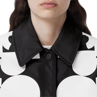 Veste réversible à motif check - Black