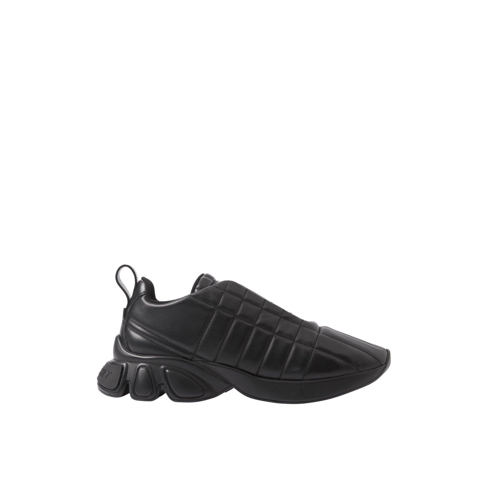 Sneakers Classic Women en cuir matelassé - Black