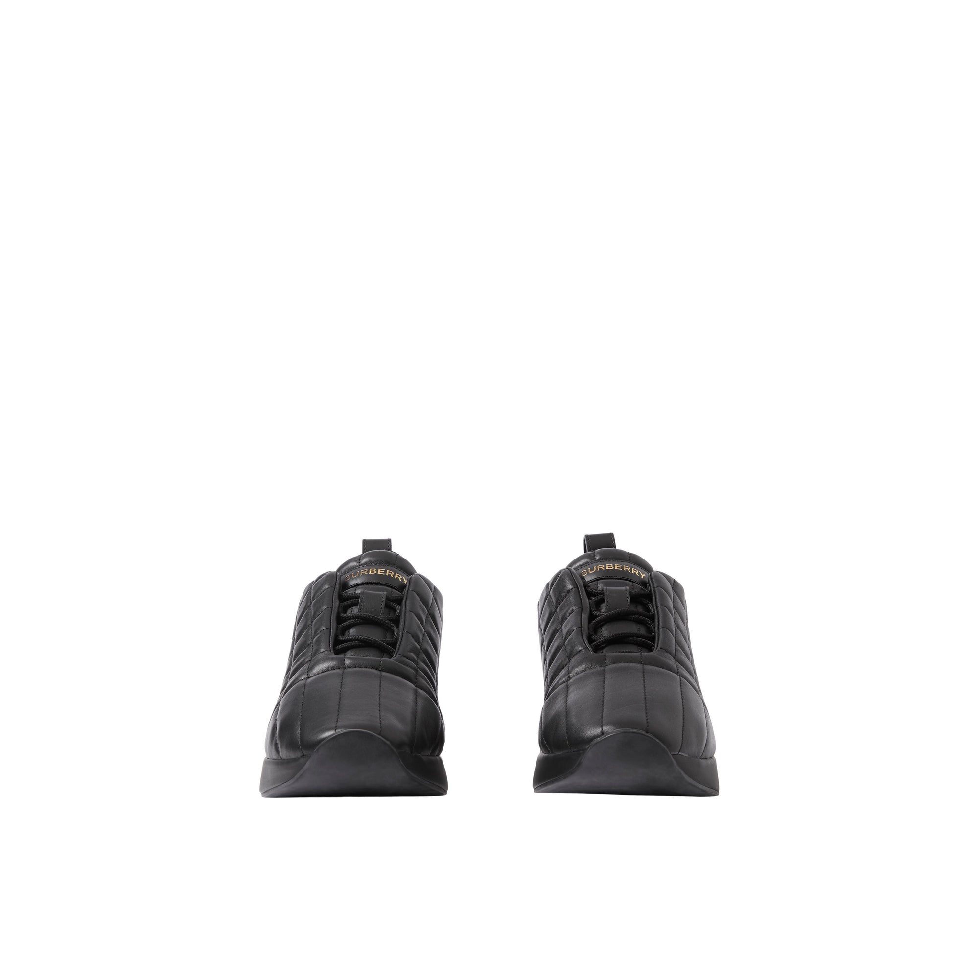 Sneakers Classic Women en cuir matelassé - Black