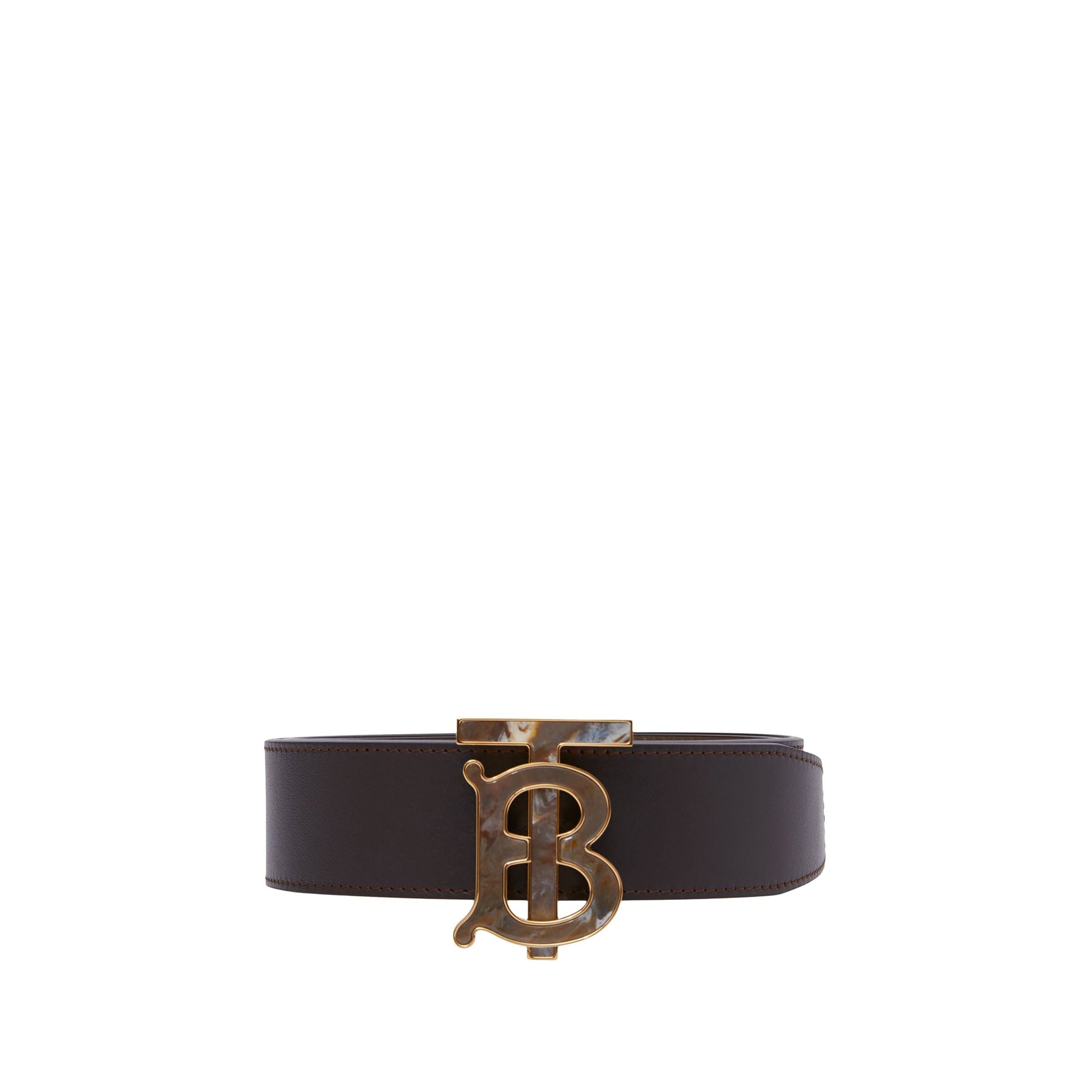 Ceinture large réversible en cuir - T Moro