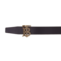 Ceinture large réversible en cuir - T Moro