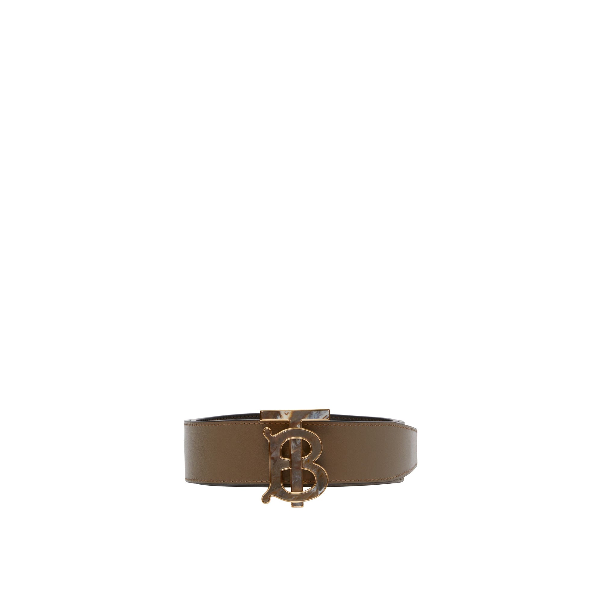 Ceinture large réversible en cuir - T Moro