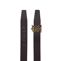 Ceinture large réversible en cuir - T Moro