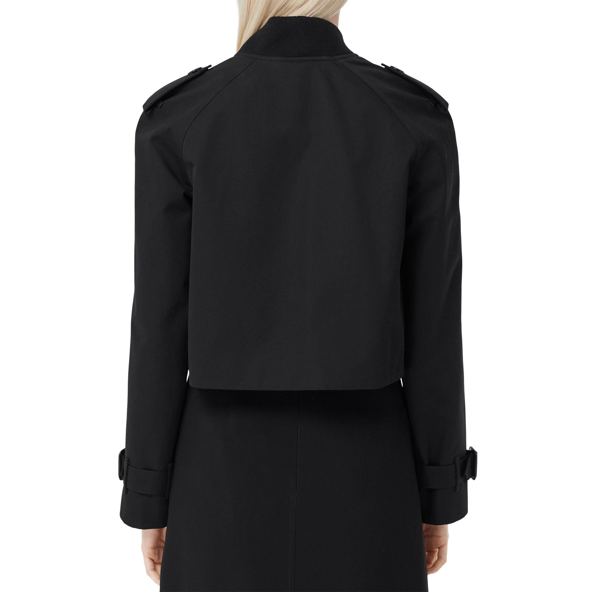 Trench-coat court - Black