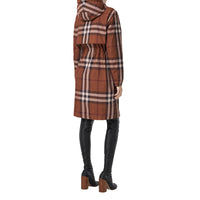 Parka légère à motif check - Dark Birch Brown Check