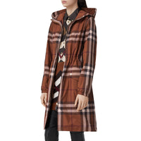 Parka légère à motif check - Dark Birch Brown Check