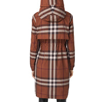 Parka légère à motif check - Dark Birch Brown Check