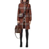 Parka légère à motif check - Dark Birch Brown Check