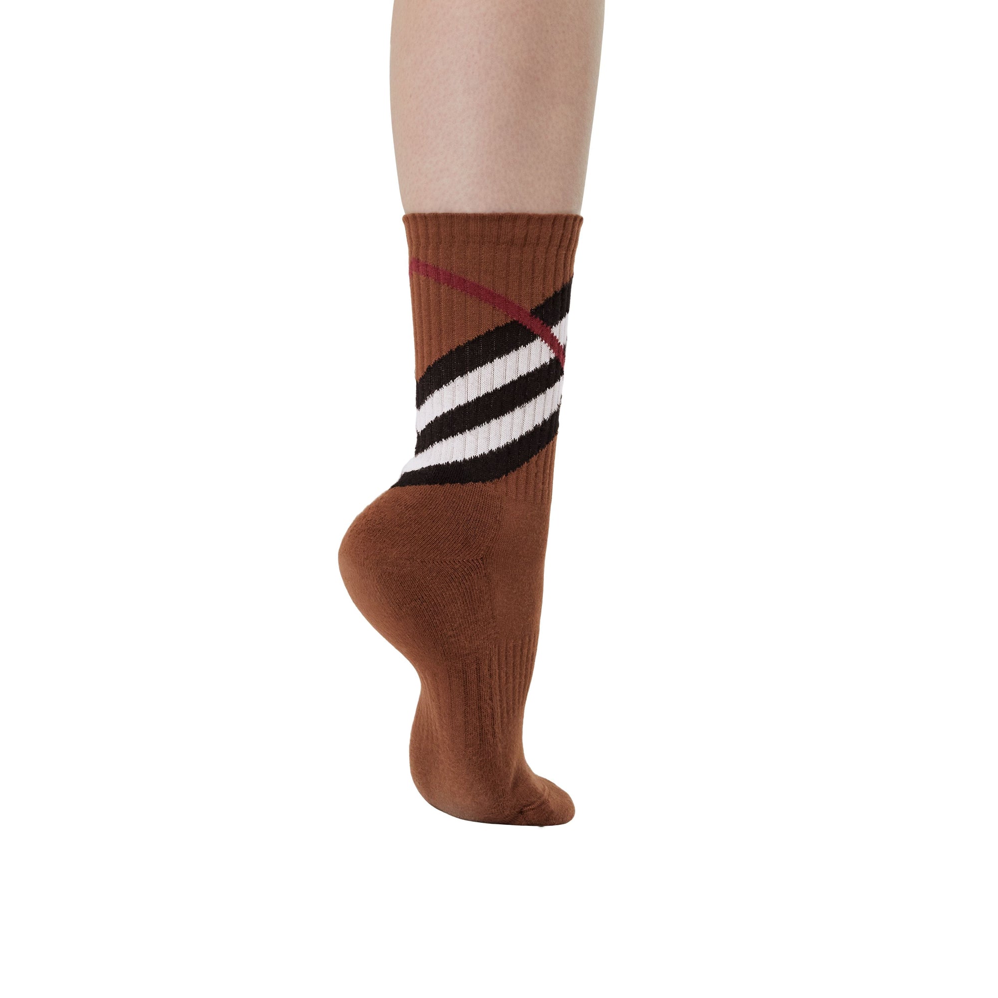 Chaussettes en coton - Dark Birch Brown