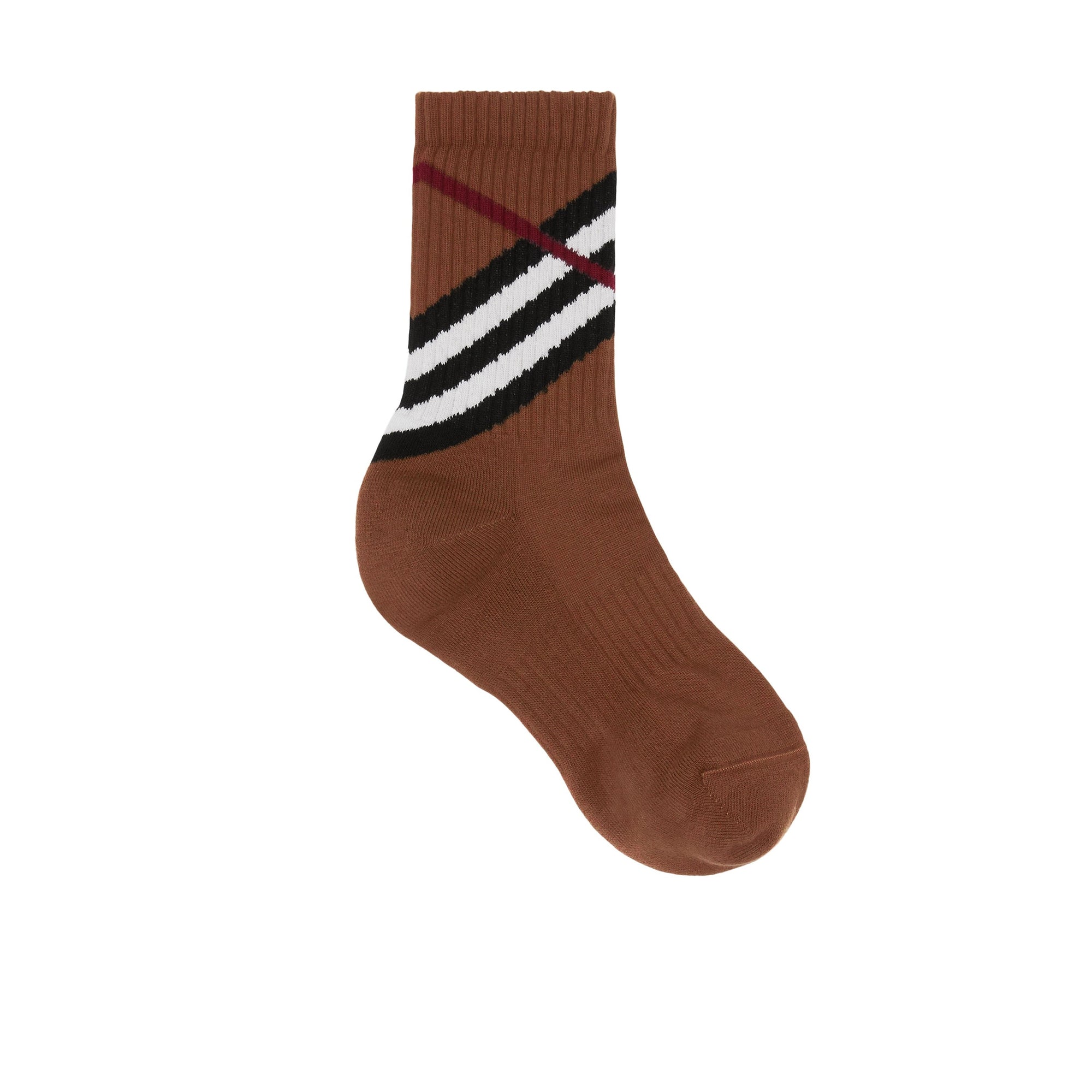 Chaussettes en coton - Dark Birch Brown