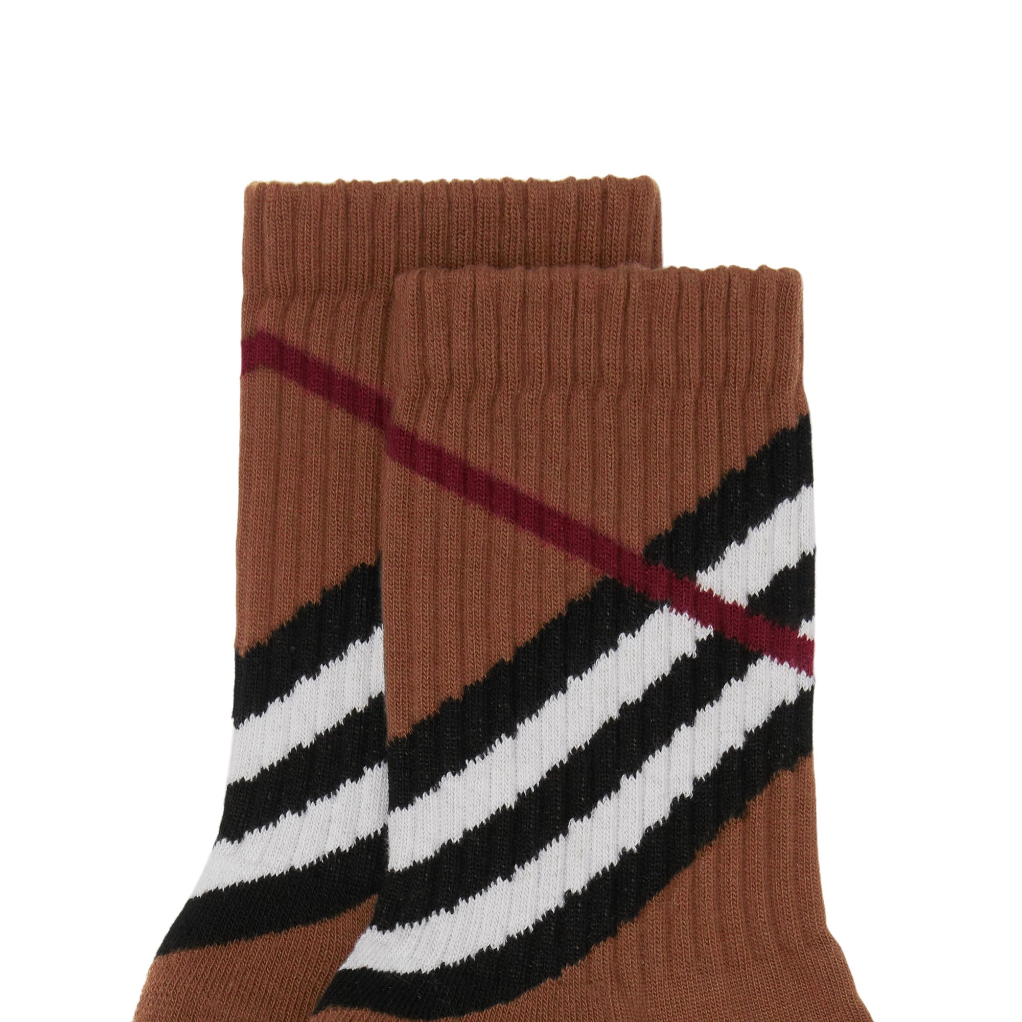 Chaussettes en coton - Dark Birch Brown