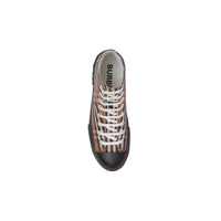 Sneakers montantes à motif check - Birch Brown Check