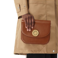 Sac Elizabeth moyen en cuir - Warm Tan
