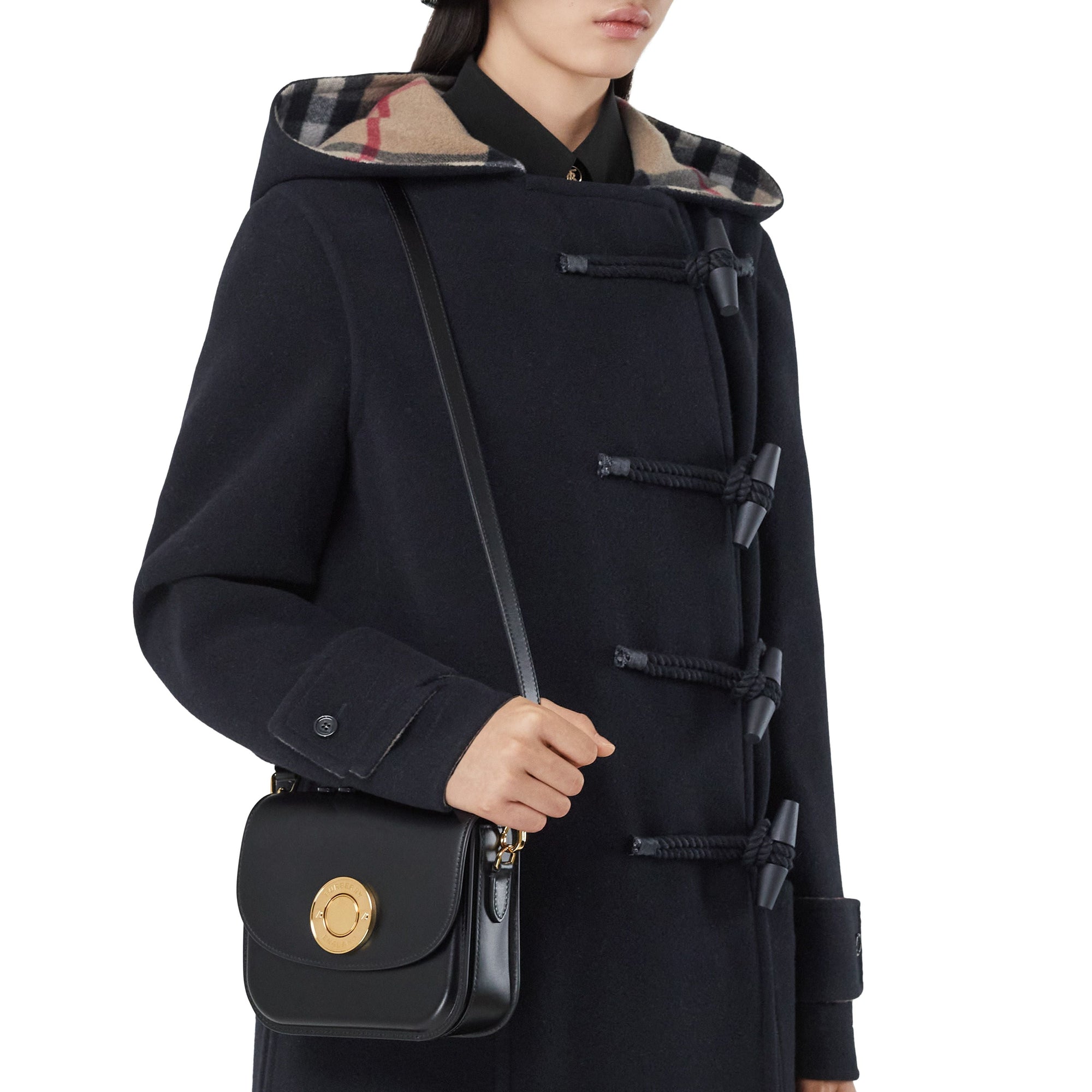 Petit sac Elizabeth en cuir - Black