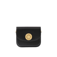 Petit sac Elizabeth en cuir - Black
