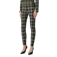 Legging stretch Vintage Check - Dark Olive Green Check