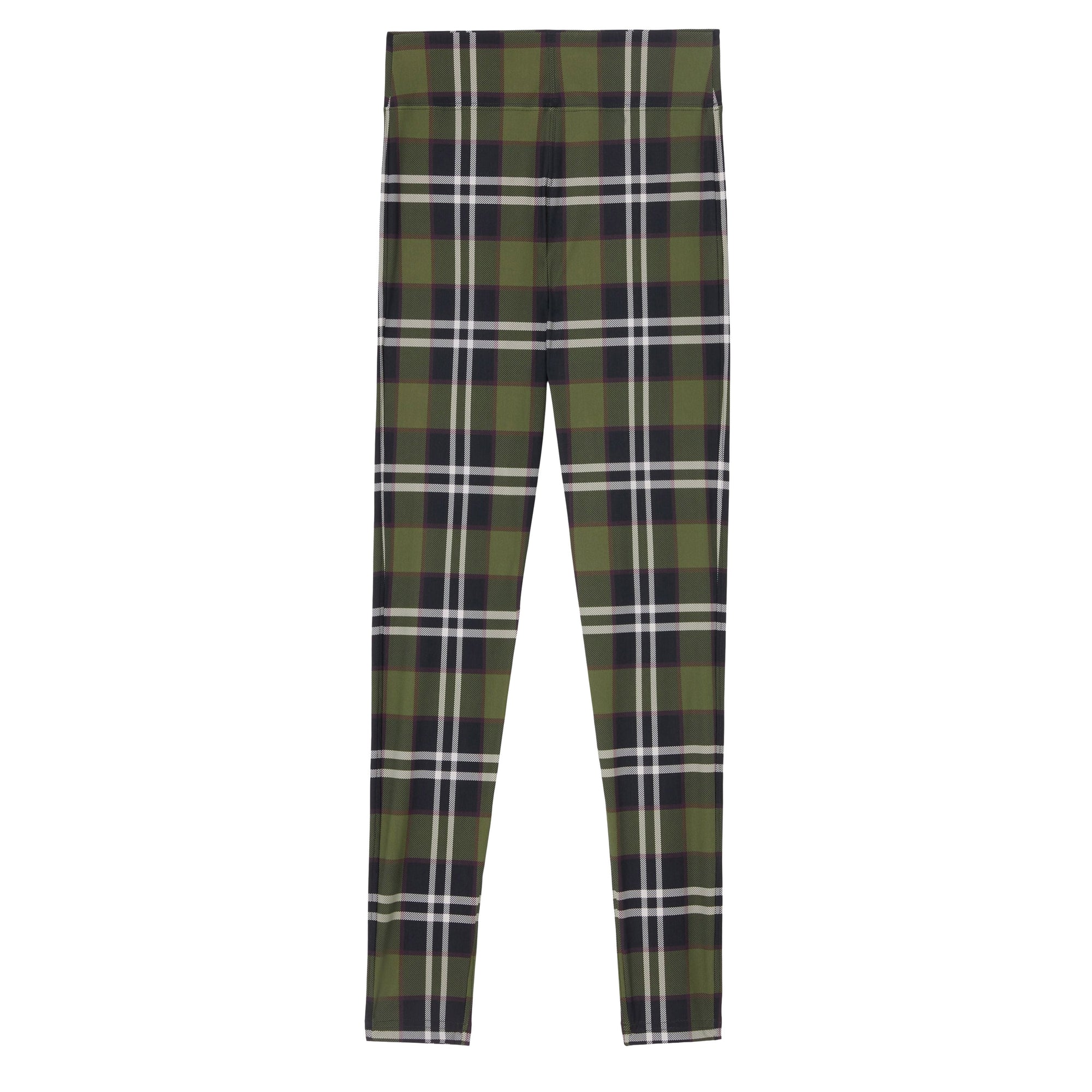 Legging stretch Vintage Check - Dark Olive Green Check