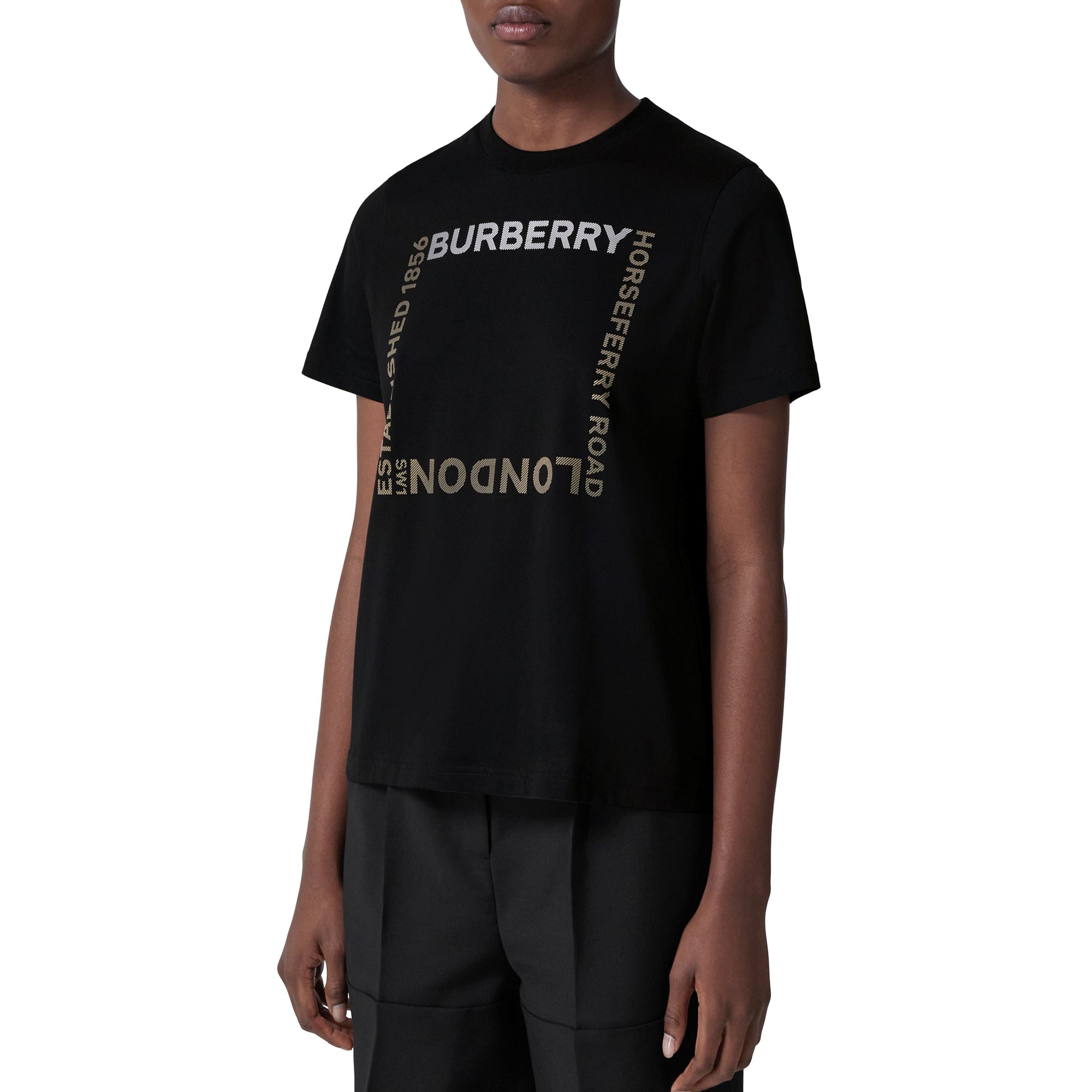 T-shirt en coton Horseferry - Black