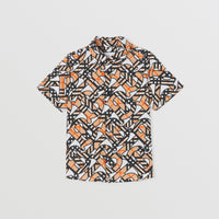Chemise à manches courtes en coton - Whitetern