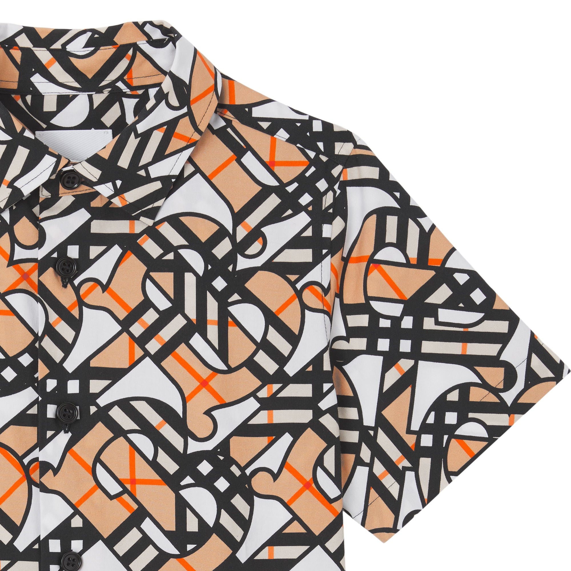 Chemise à manches courtes en coton - Whitetern