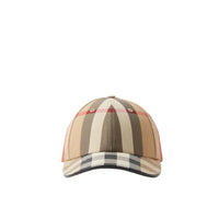Casquette à motif check - Archive Beige Check