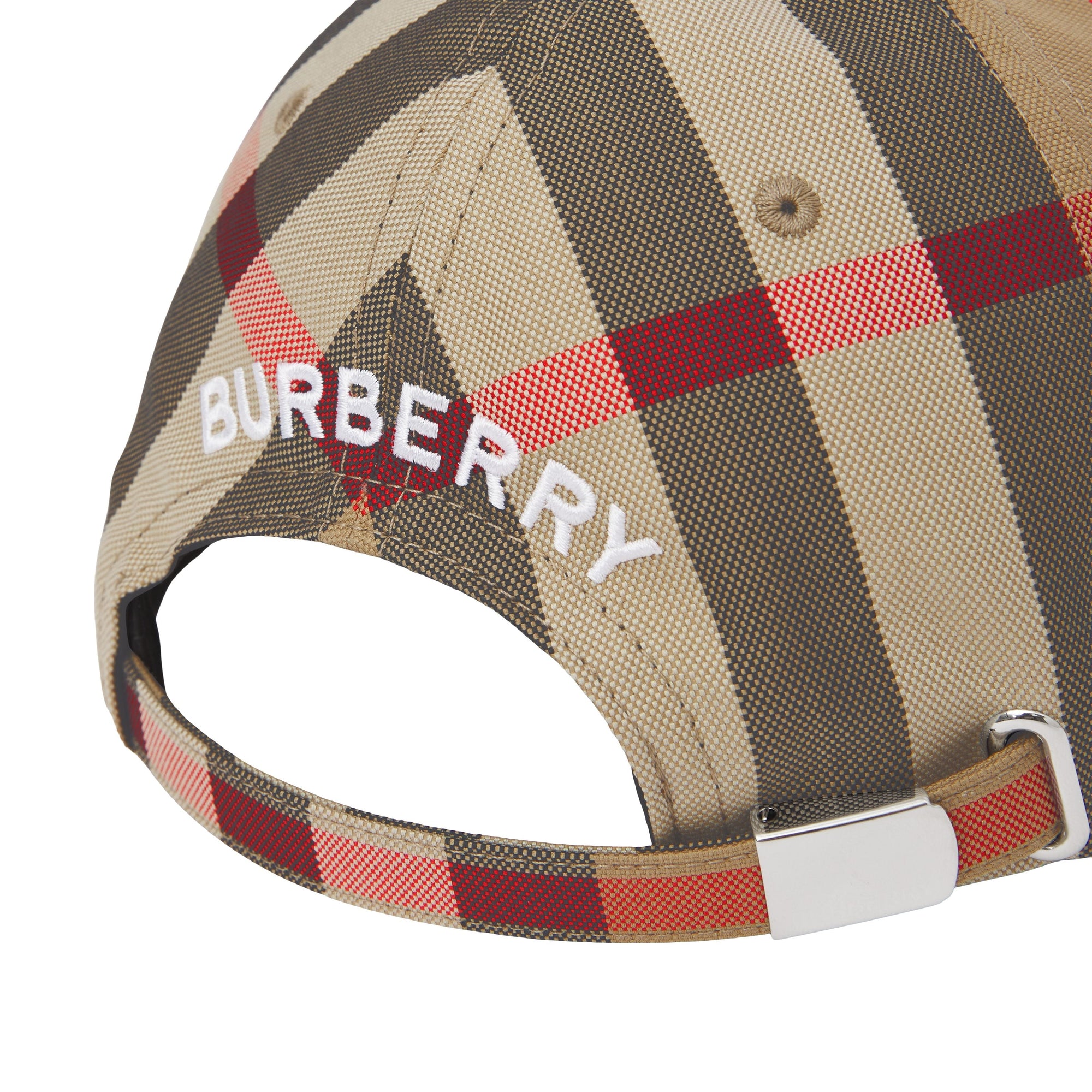 Casquette à motif check - Archive Beige Check