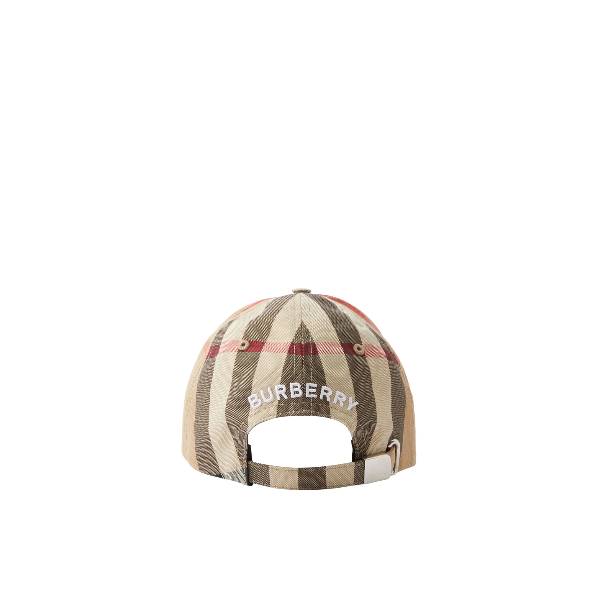 Casquette à motif check - Archive Beige Check
