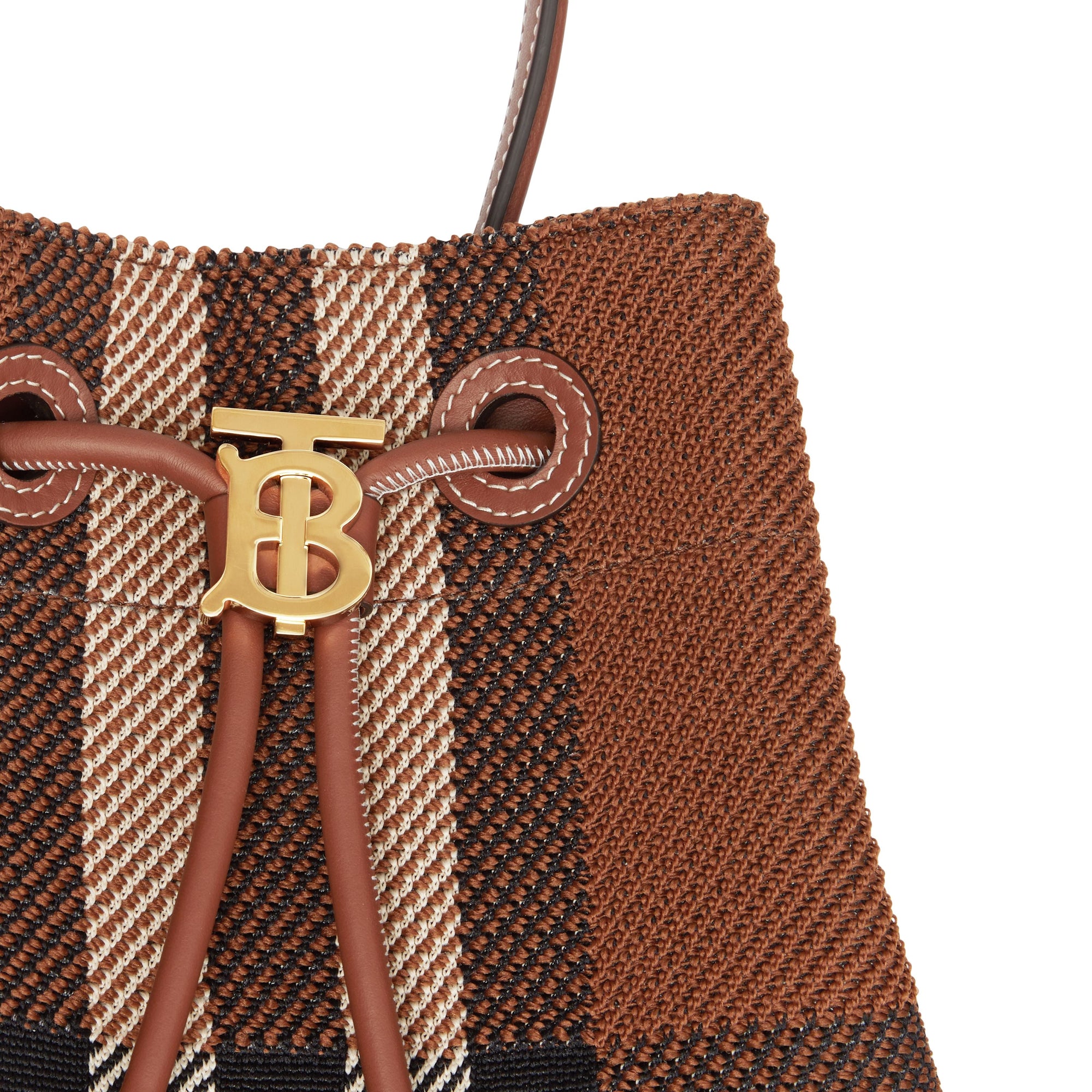Petit sac seau TB - Dark Birch Brown