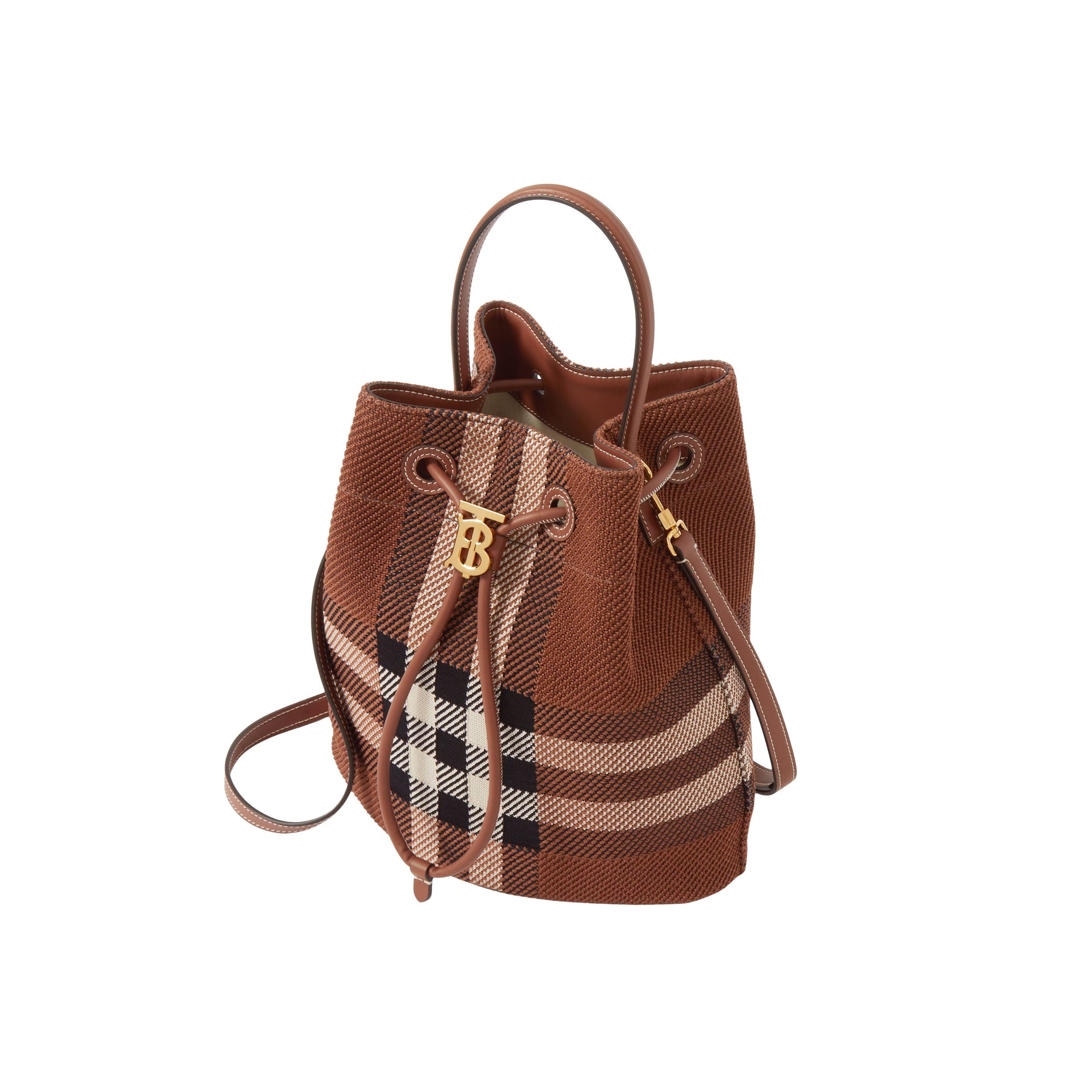 Petit sac seau TB - Dark Birch Brown