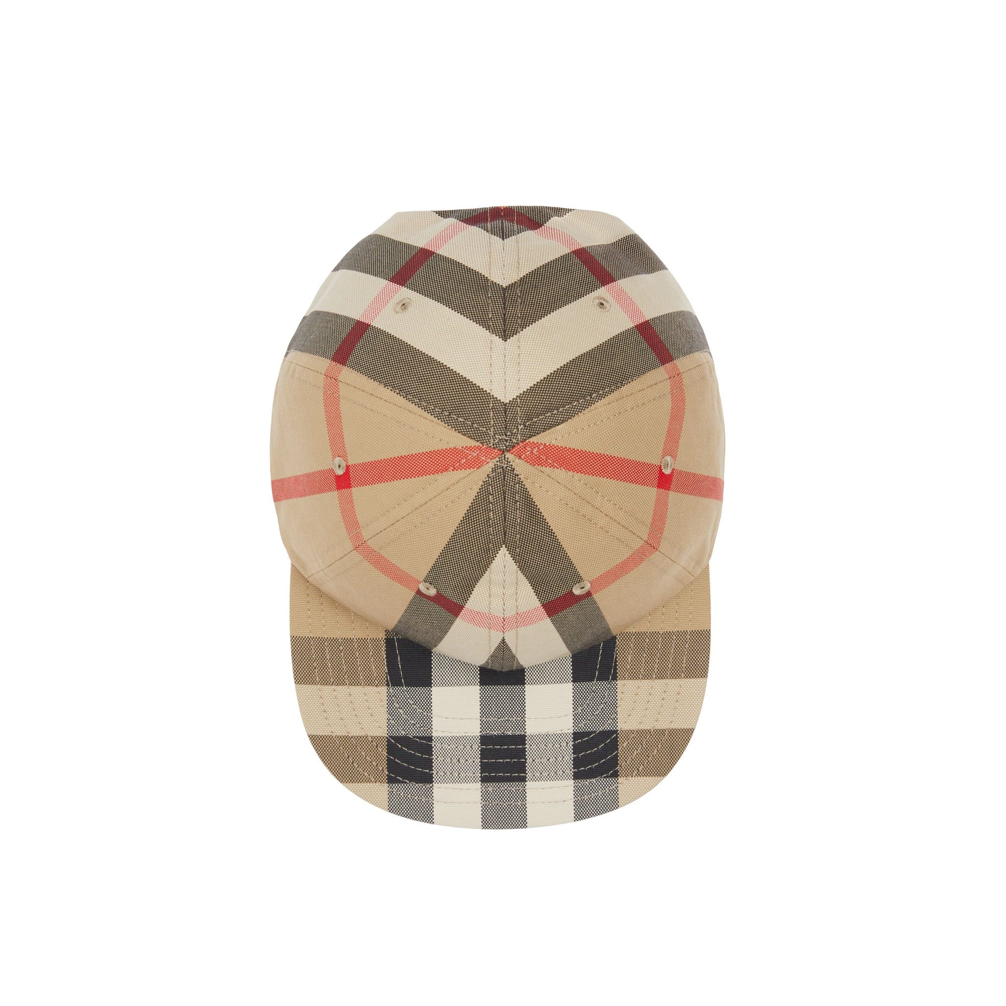 Casquette réversible à motif Vintage check - Archive Beige Check