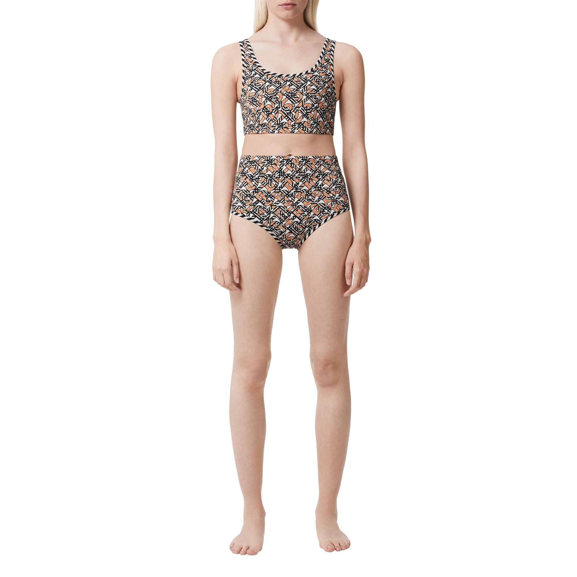 Bikini stretch Monogram - Whitetern