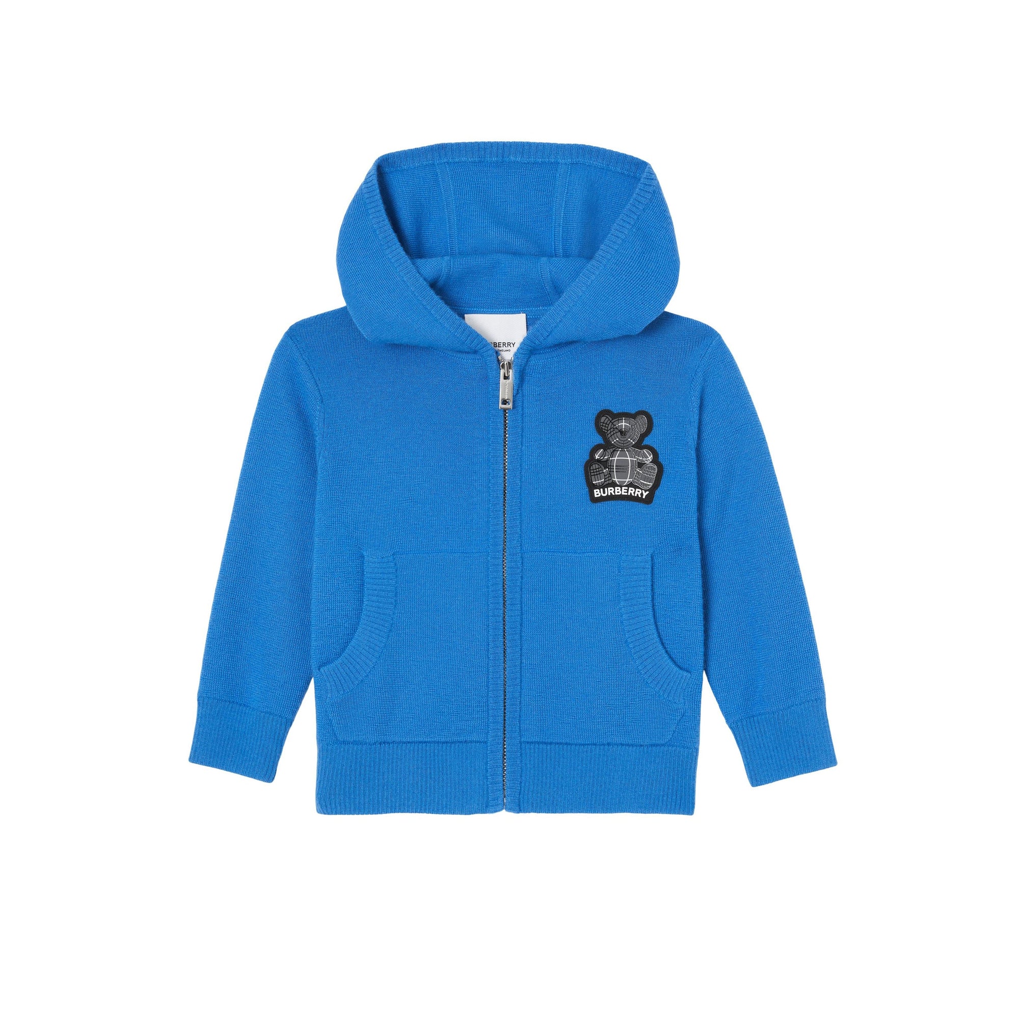 Sweat à capuche en cachemire - Canvas Blue