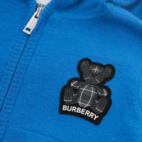 Sweat à capuche en cachemire - Canvas Blue