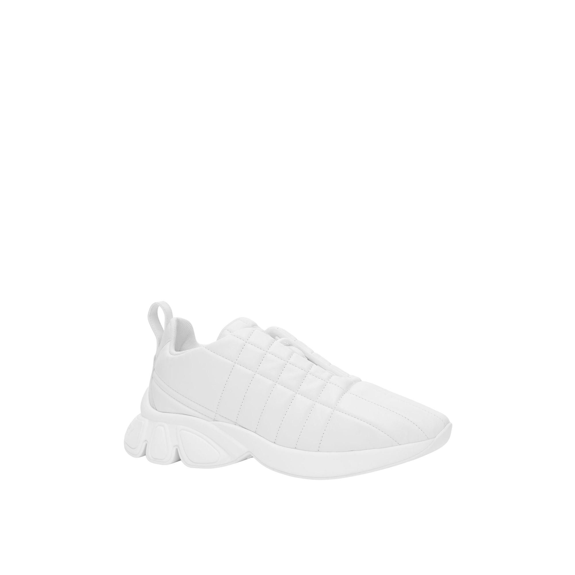 Sneakers Classic Women en cuir matelassé - Optic White