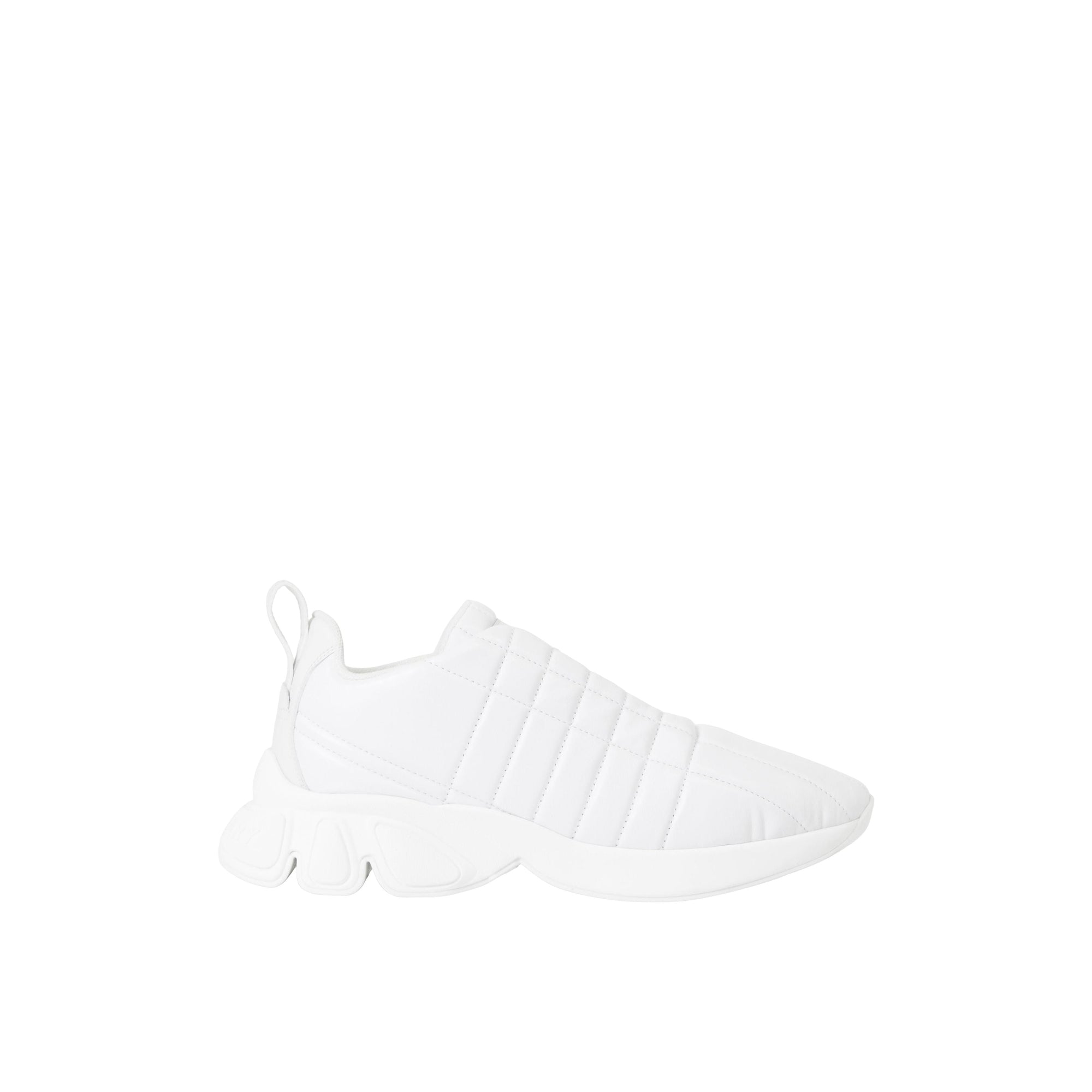 Sneakers Classic Women en cuir matelassé - Optic White