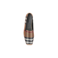 Espadrilles en coton à carreaux - Birch Brown Check