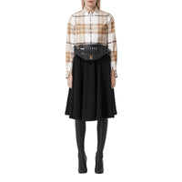 Chemise à motif check - Frosted White Check