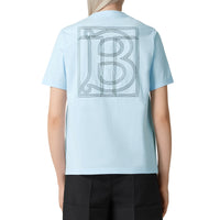 T-shirt en coton Monogram - Pale Blue