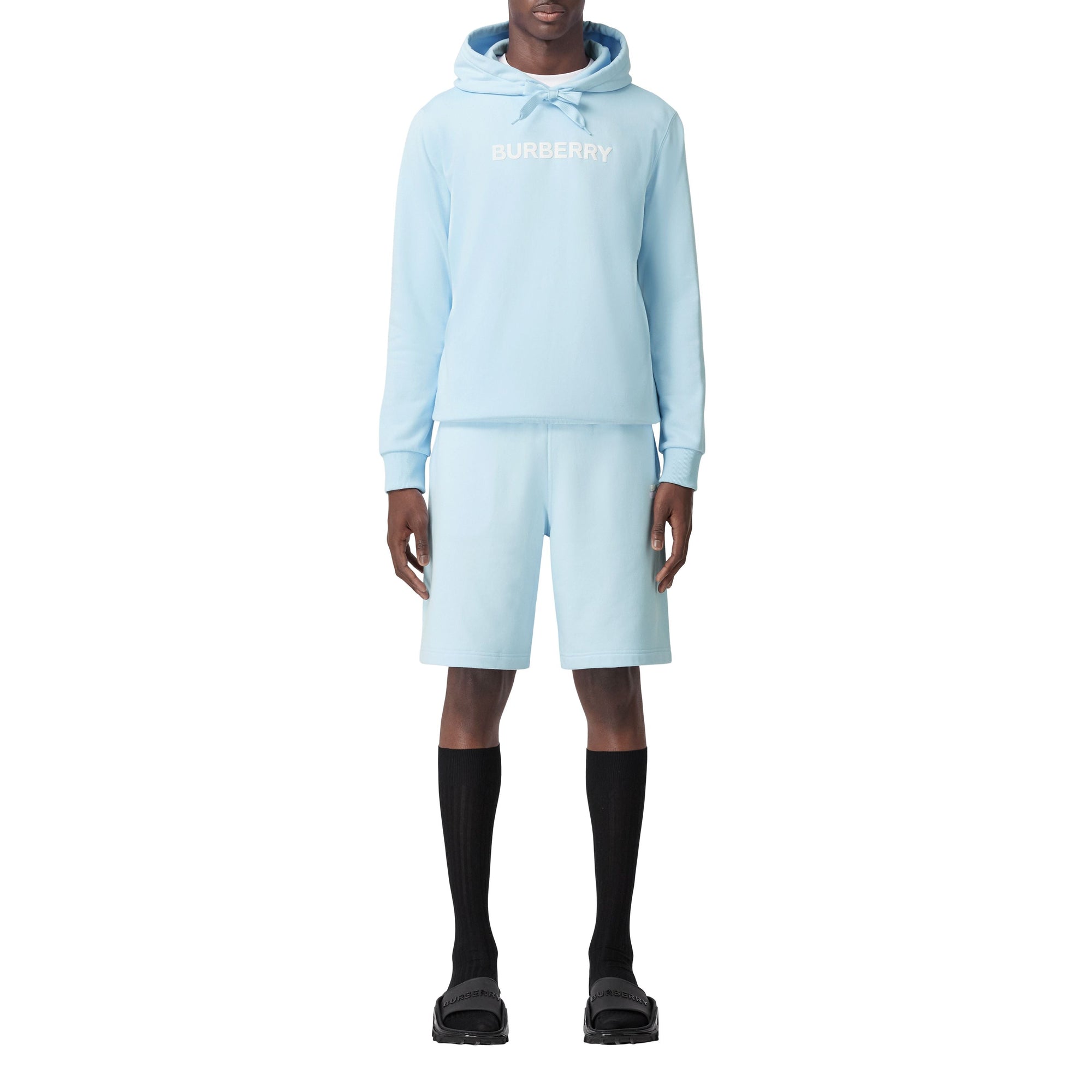 Hoodie à logo - Pale Blue