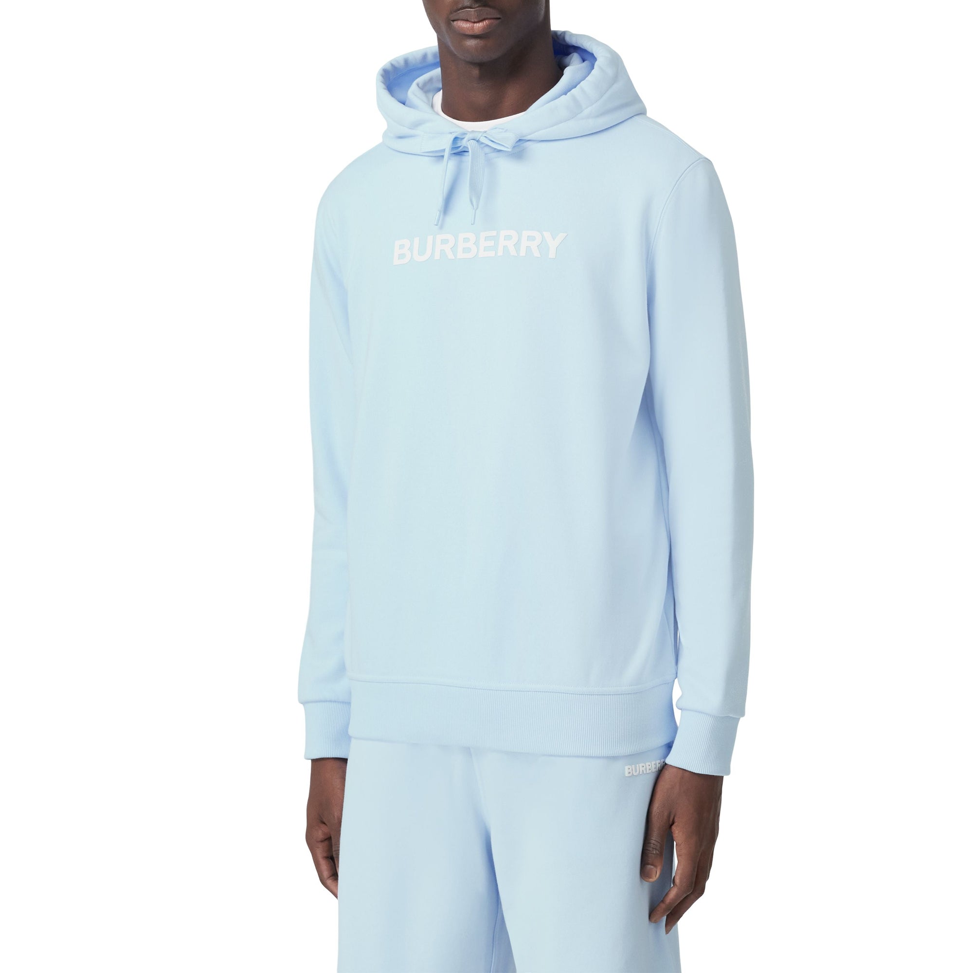 Hoodie à logo - Pale Blue