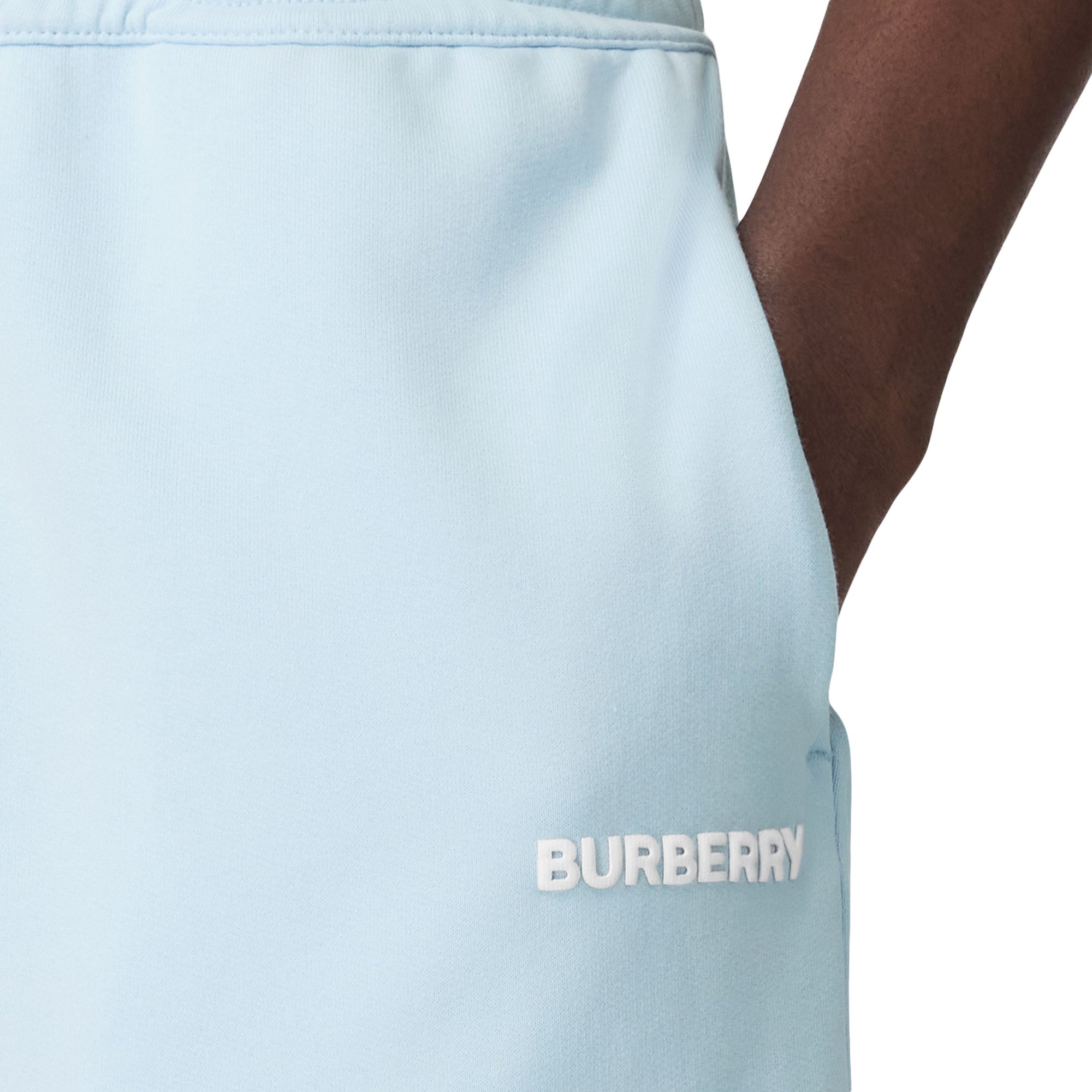 Short à cordon de serrage à logo - Pale Blue