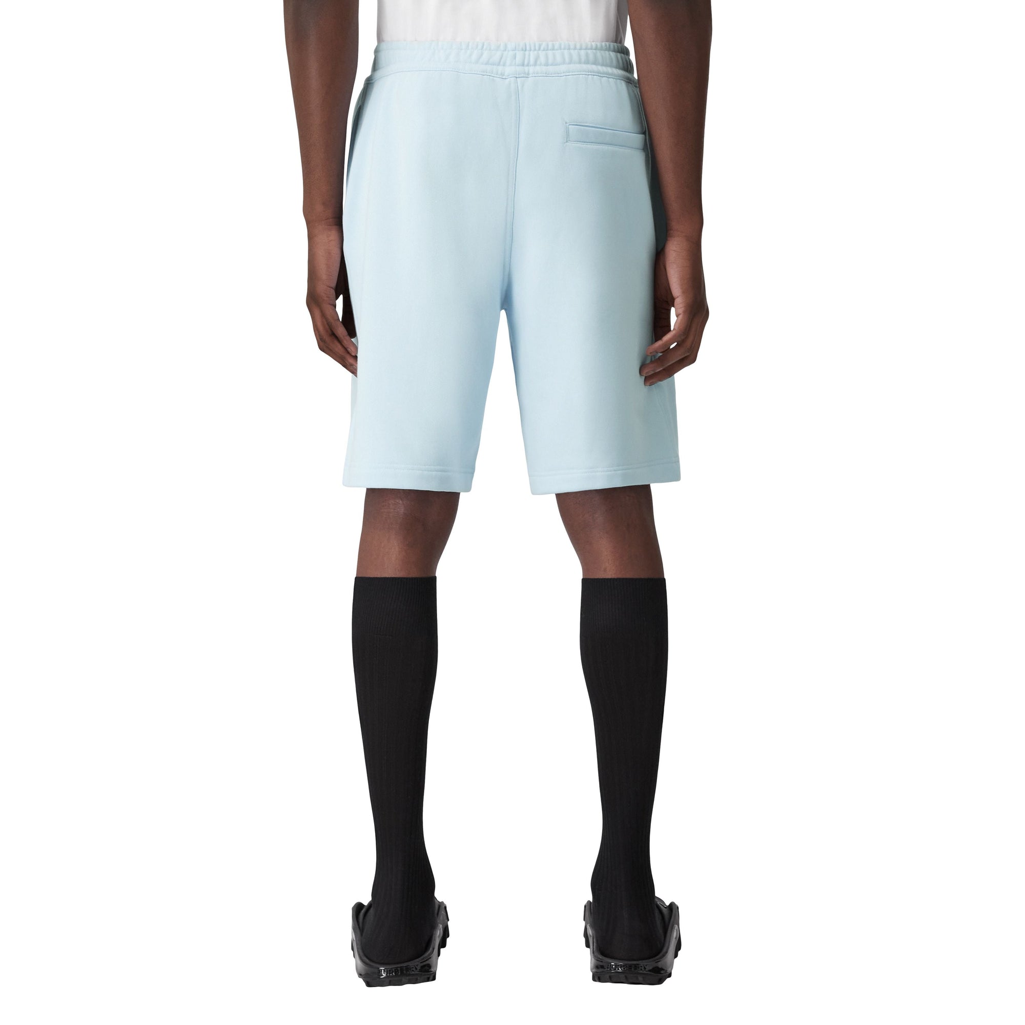 Short à cordon de serrage à logo - Pale Blue