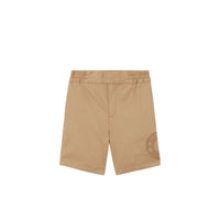 Short chino à logo graphique - Archive Beige