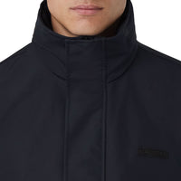 Veste légère bicolore à capuche repliable - Black
