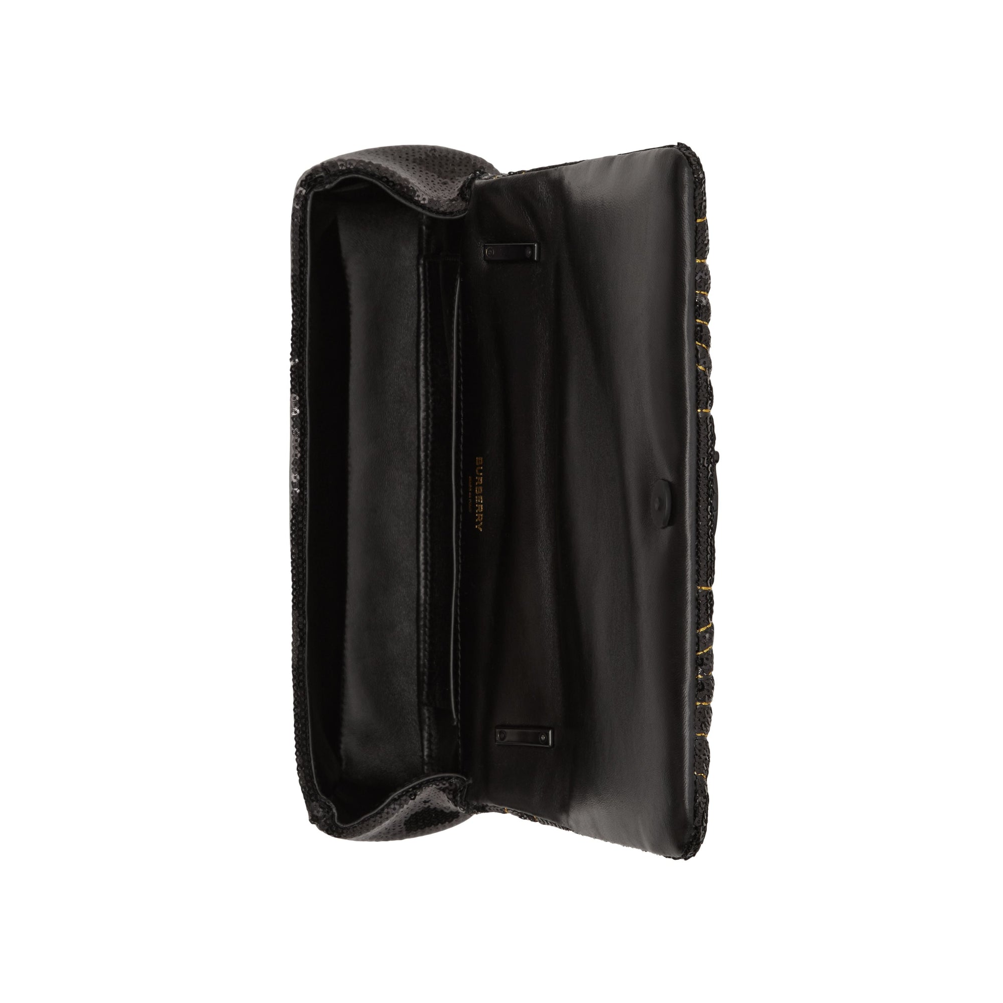 Petit sac Lola en cuir d'agneau à sequins édition limitée - Black