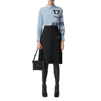 Chemise en coton à col boutonné Horseferry - Sky Blue