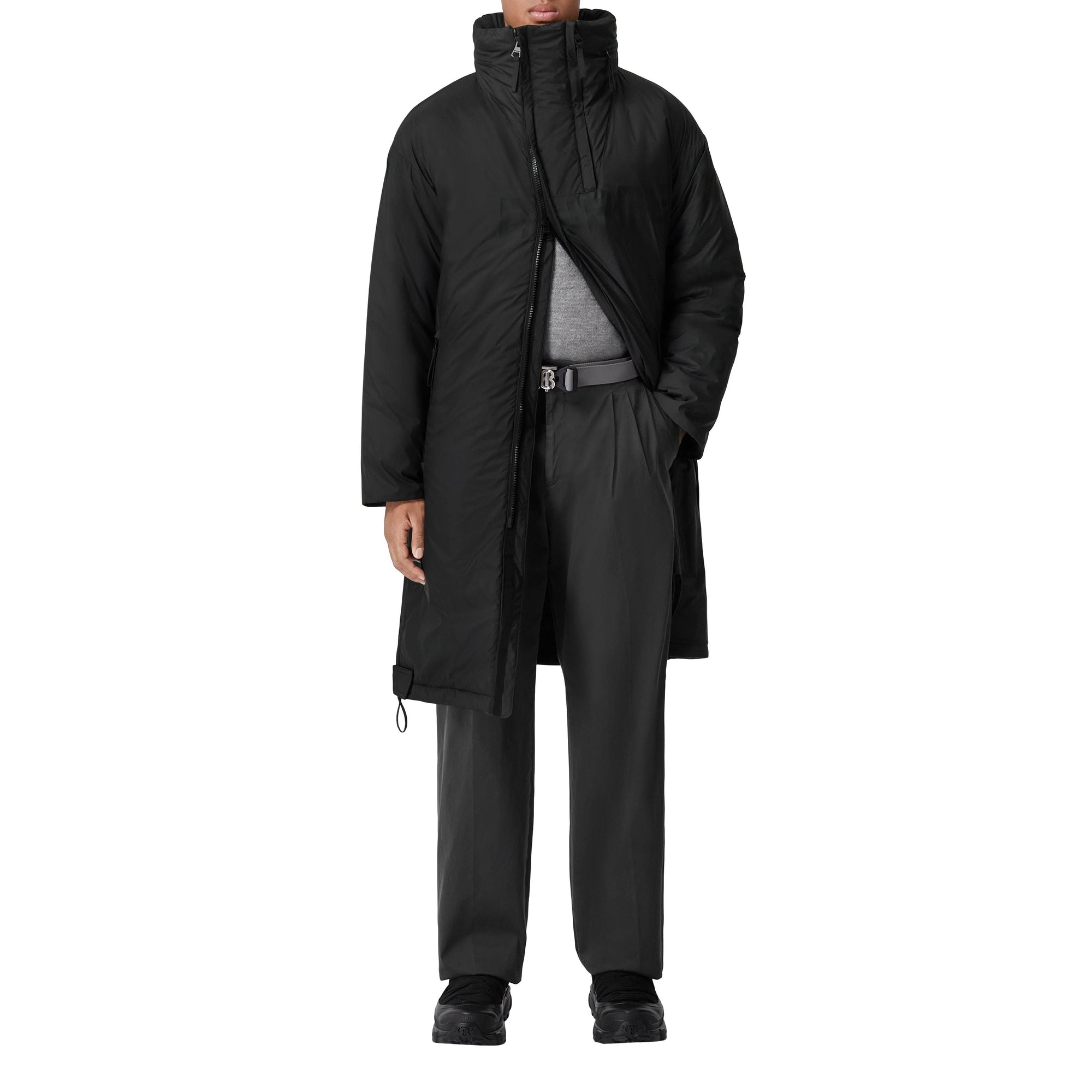 Parka Horseferry à capuche repliable - Black