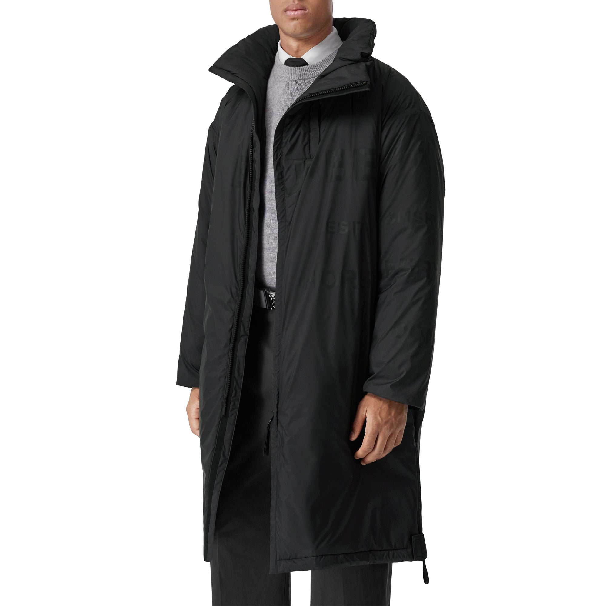 Parka Horseferry à capuche repliable - Black
