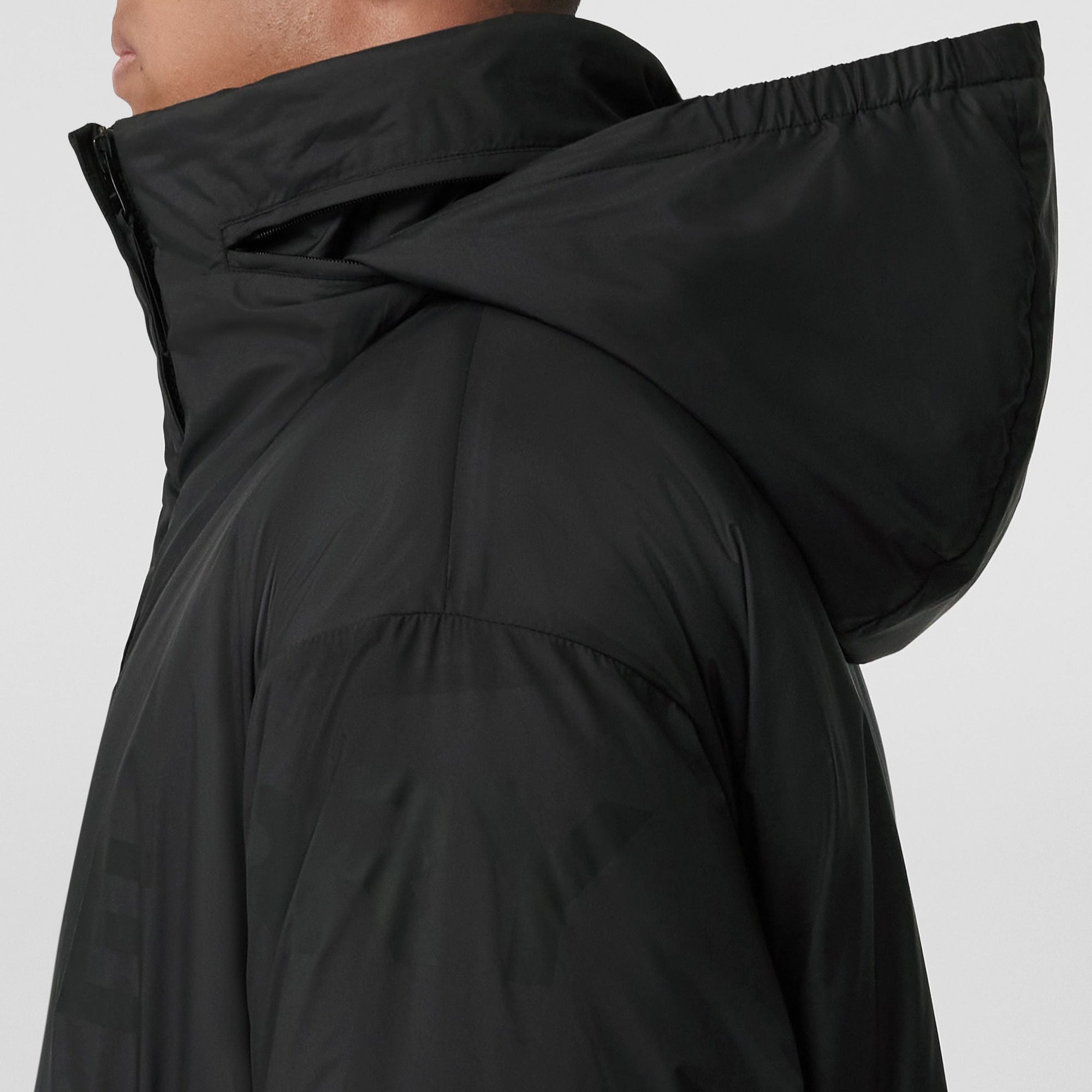 Parka Horseferry à capuche repliable - Black